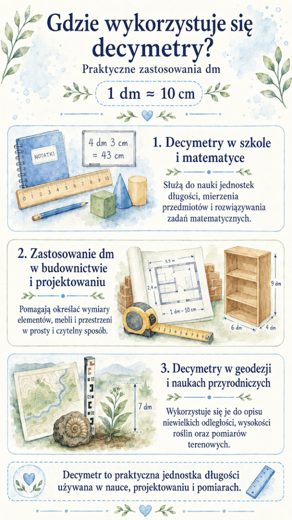 zastosowanie decymetrów w codzienności wykorzystanie decymetrów w życiu codziennym