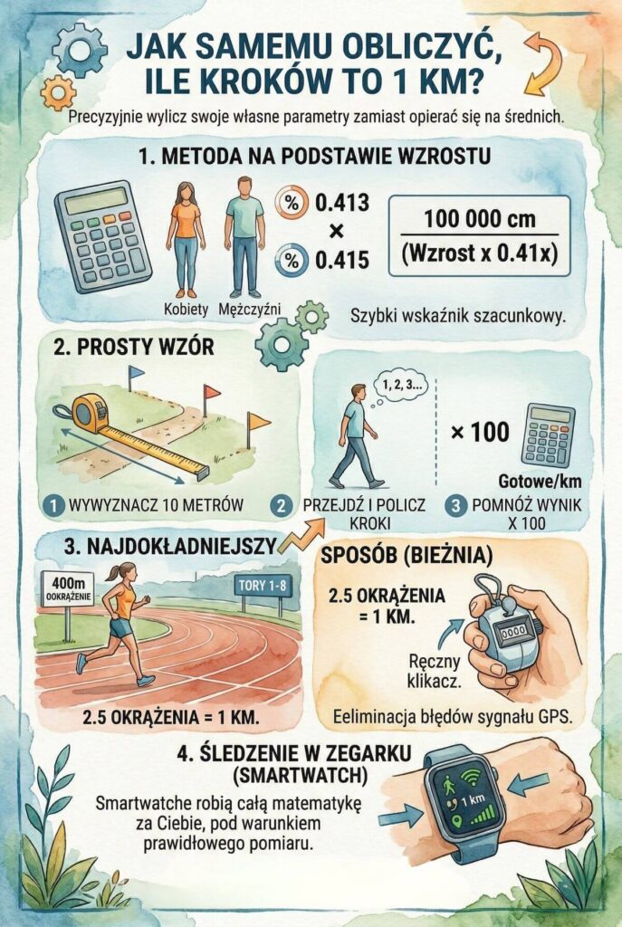 Ile kroków to kilometr i jak to obliczyć? Jak obliczyć, ile kroków to 1 km?