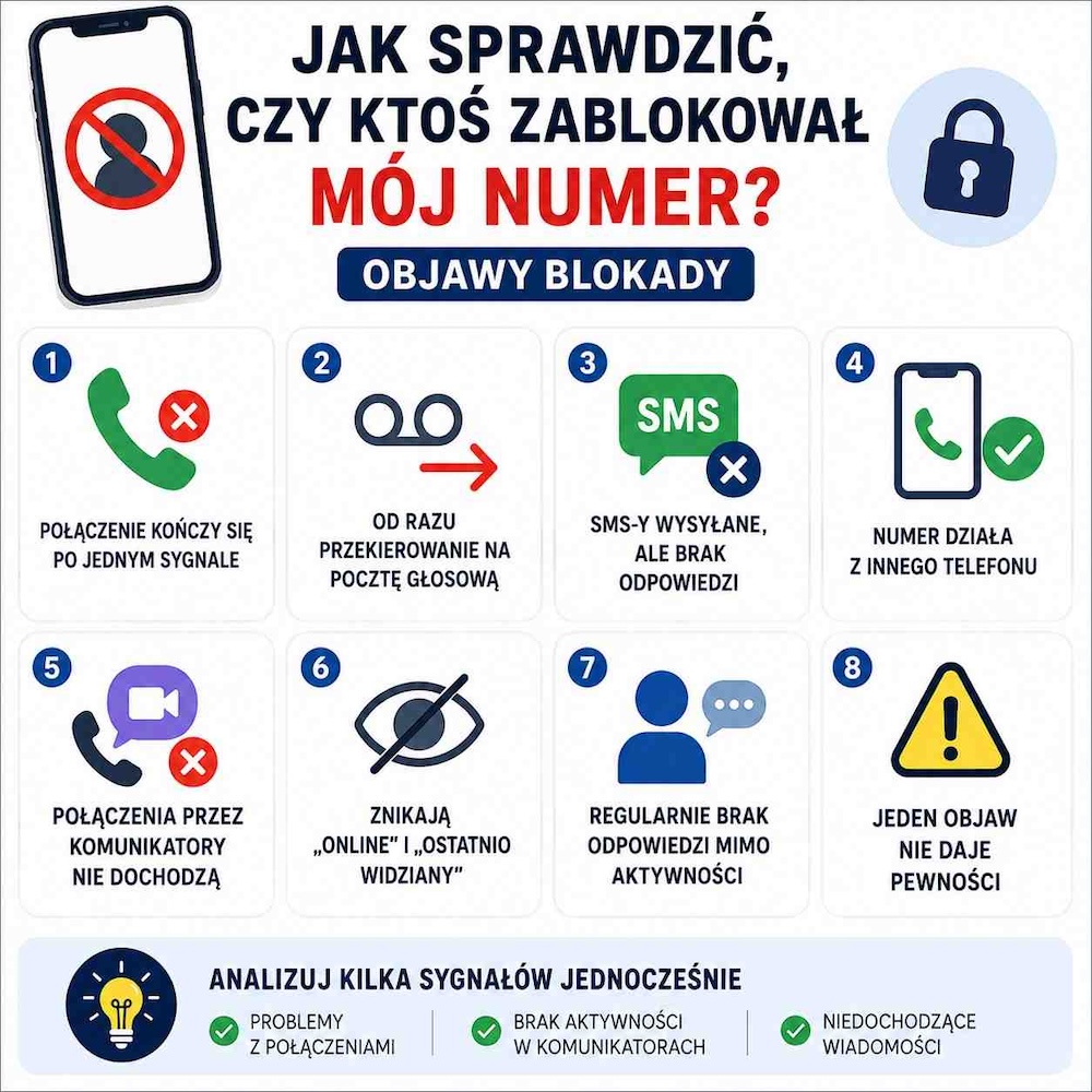 jak sprawdzić czy ktoś zablokował mój numer - metody 