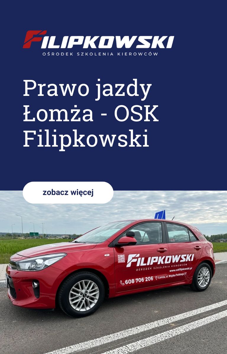 Prawo jazdy Łomża OSK Filipkowski