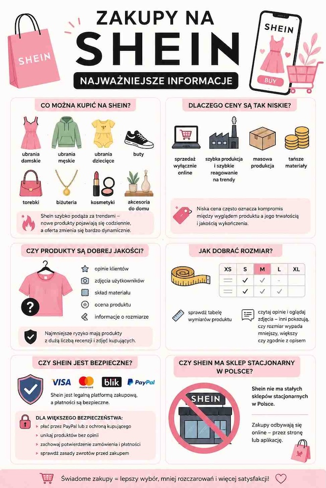 shein - co to za firma i jak kupować 